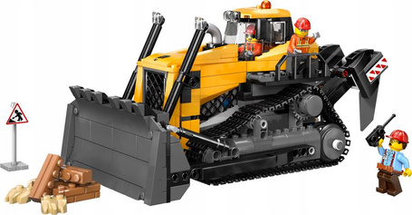 LEGO CITY 60466 ŻÓŁTY BULDOŻER zestaw klocków dla dzieci +8 lat