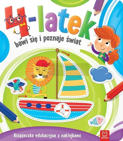 4-latek bawi się i poznaje świat