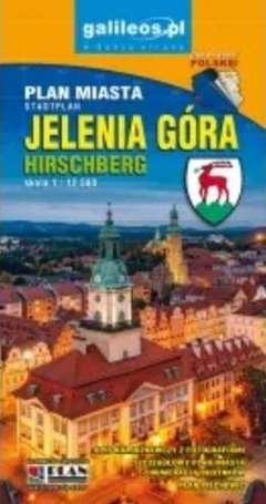 Plan miasta - Jelenia Góra 1:12 500 w.2023