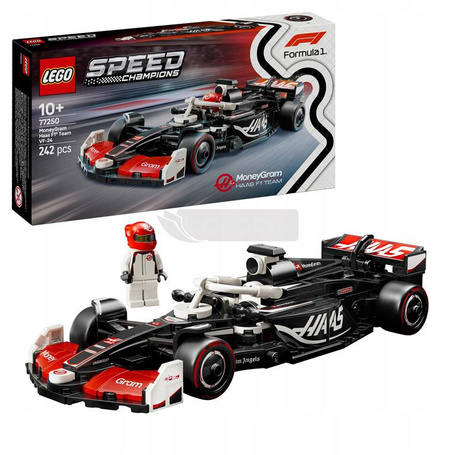 LEGO SPEED CHAMPIONS 77250 BOLID F1 MONEYGRAM HAAS TEAM VF-24