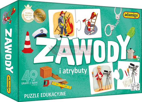 Gra Zawody i atrybuty - puzzle