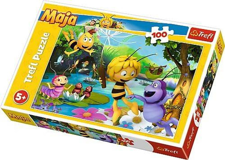 Puzzle 100 elementów - Pszczółka Maja i przyjaciele