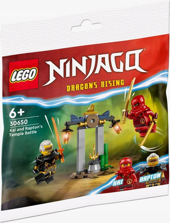 LEGO NINJAGO 30650 BITWA KAIA I RAPTONA POLYBAG