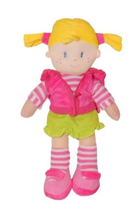 Lalka Sweet Girl 38 cm różowa kamizelka