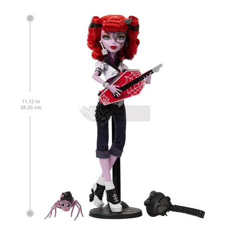 Monster High Operetta Lalka kolekcjonerska Reprodukcja Zabawka 6+ HYV90
