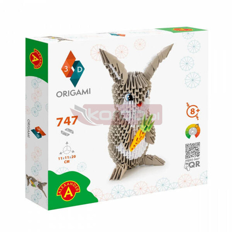 Origami 3D - Królik