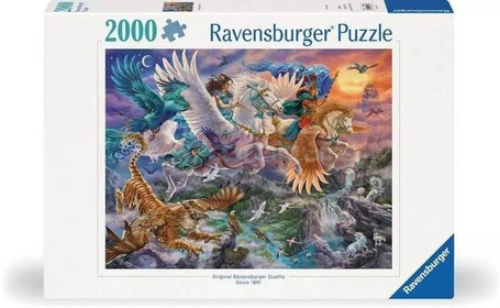 Puzzle 2000 Fantazja - Pegaz