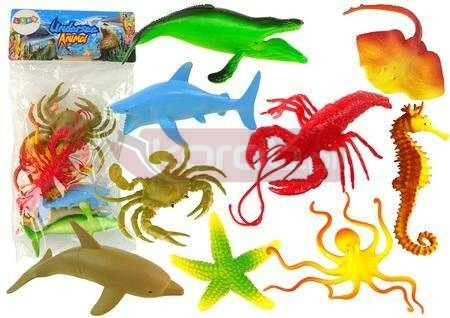 Zwierzęta morskie 9szt