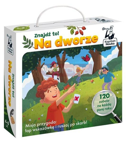 Kapitan Nauka. Znajdź to! Na dworze