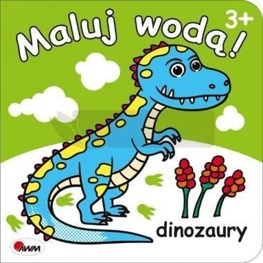 Maluj wodą. Dinozaury