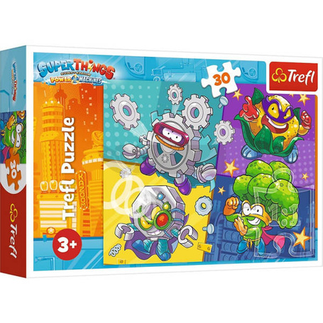Puzzle 30 elementów Superbohaterowie Super Zings