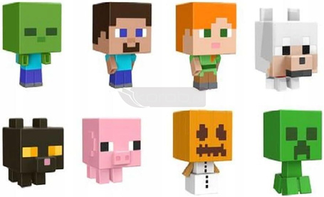 MINECRAFT GLOWA MOBA MINIFIGURKA niespodzianka HDV64