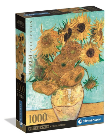Puzzle 1000 Museum Van Gogh: Sun Flower