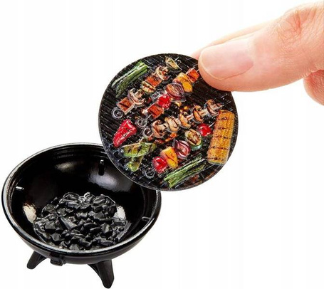 Lalka Barbie grill i akcesoria GHL83
