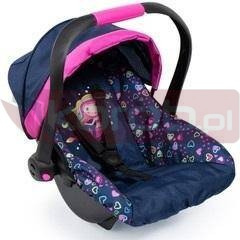 Siedzonko do samochodu Deluxe z baldachimem