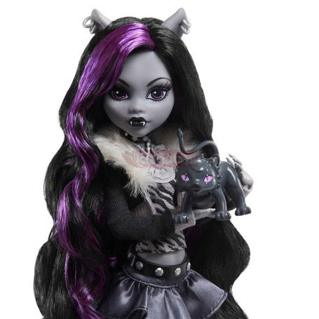 MONSTER HIGH LALKA REEL DRAMA HKN28 CLAWDEEN WOLF