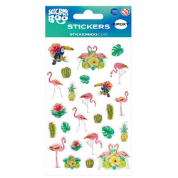 NAKLEJ FLAMINGI EPOXY 100X200 S-BOO PBH 50/600