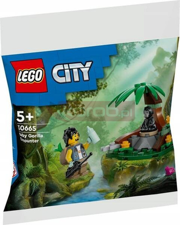 LEGO CITY 30665 SPOTKANIE Z MAŁYM GORYLEM POLYBAG