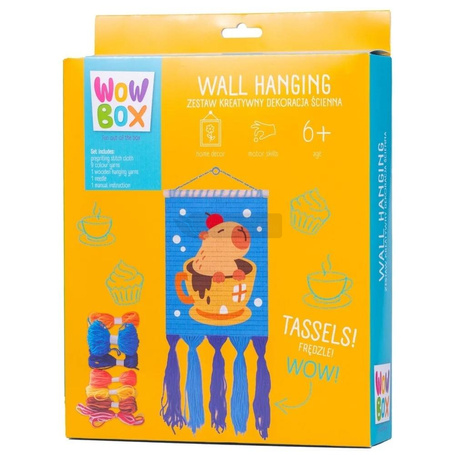 Wow Box Zestaw makrama Kapibara w filiżance