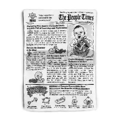 Zabawka sensoryczna Gazeta dla dzieci