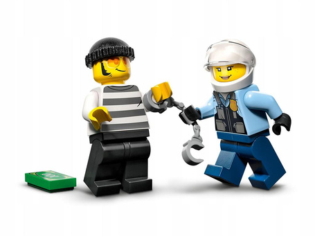 LEGO CITY 60392 MOTOCYKL POLICYJNY POŚCIG ZA SAMOCHODEM