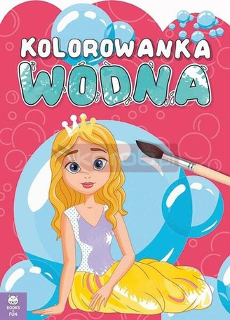 Kolorowanka wodna królewny
