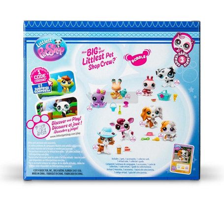 Littlest Pet Shop Zestaw 2 figurek seria 3 mix