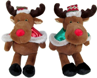 Łoś Renifer świąteczny 21cm MIX