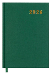Kalendarz książkowy 2026 A5 zielony EASY