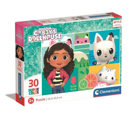 Puzzle 30 Super Kolor Gabby's Dollhouse
