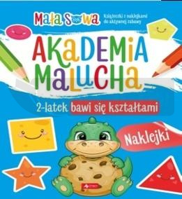 Akademia malucha. 2latek bawi się kształtami