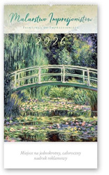 Kalendarz 2026 reklamowy Malarstwo Impresjonistów