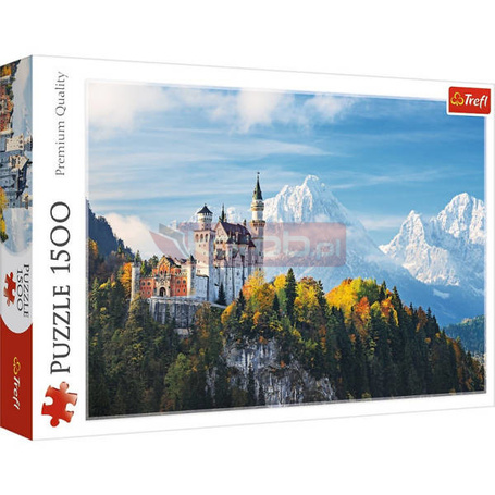 Puzzle 1500 elementów Alpy Bawarskie