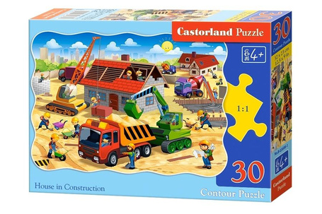 Puzzle 30 Dom w trakcie budowy CASTOR