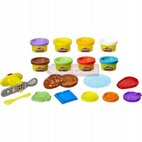 PLAY DOH CLAY CIASTOLINA ZESTAW KUCHENNE KREACJE Burger z frytkami E5472