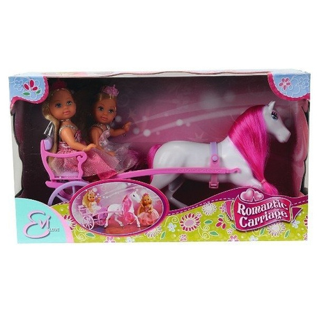 Lalki Evi w Romantycznej Karecie