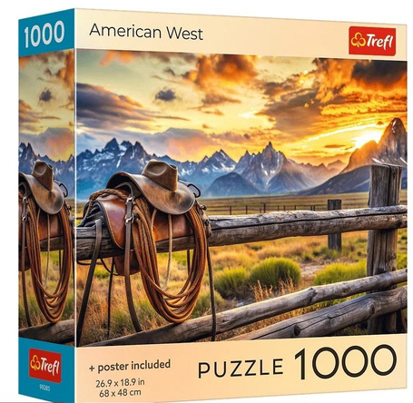 Puzzle 1000 USA Collection: America West TREFL