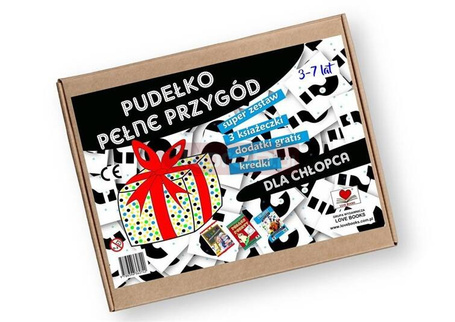 Pudełko pełne przygód dla chłopca 3-7 lat. Zestaw