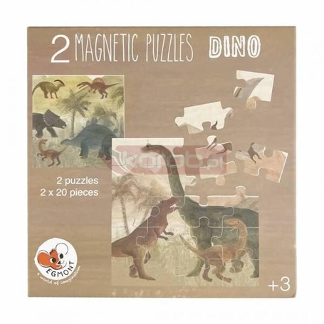 Puzzle magnetyczne Dinozaury