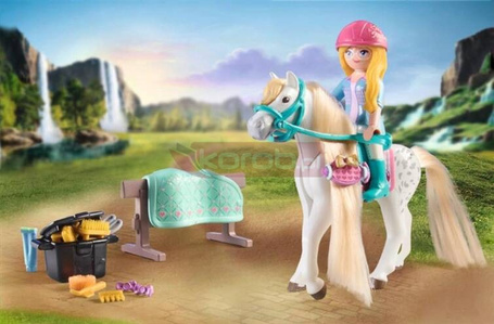 PLAYMOBIL HORSES OF WATERFALL 71354 MYJNIA DLA KONI