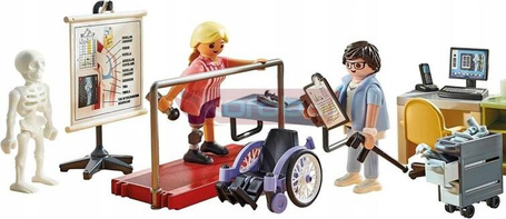 PLAYMOBIL ACTION HEROES 71617 ODDZIAŁ ORTOPEDII zestaw dla dzieci +4 lata