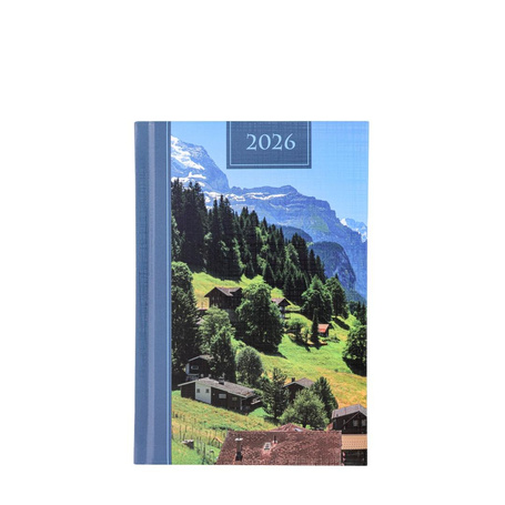 Terminarz 2026 Dzienny B6 Prismalux MIX