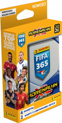 PANINI FIFA ADRENALYN XL 2026 MINI PUSZKA KOLEKCJONERA, 26 kart piłkarskich