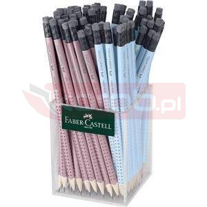 Ołówek Grip 2001 B z gumką display (2x36szt)