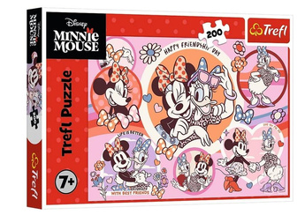 Puzzle 200 Zwyczaje Myszki Minni TREFL