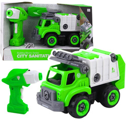 Śmieciarka R/C do skręcania