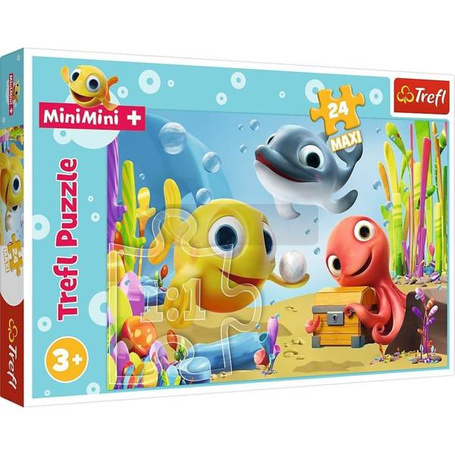 Puzzle 24 Maxi Wesoła Rybka TREFL