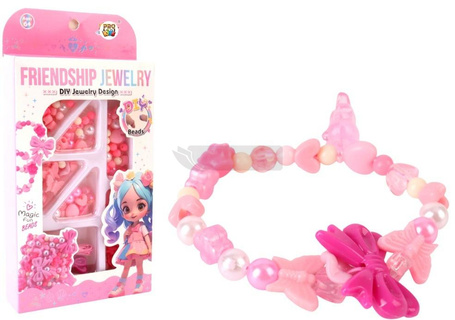 Akademia mody bransoletki przyjaźni róż