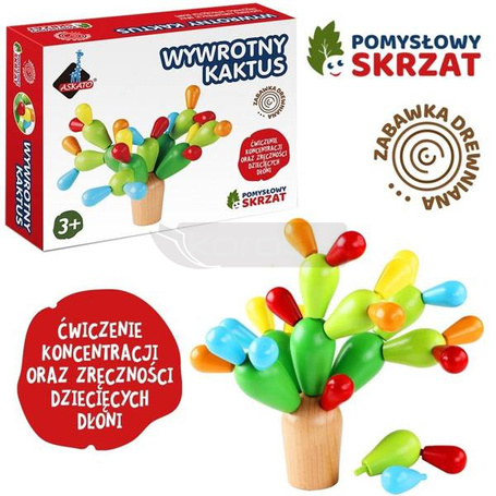 Pomysłowy skrzat - wywrotny kaktus