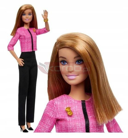 LALKA BARBIE Liderka przyszłości, kandydat na prezydenta HXN96